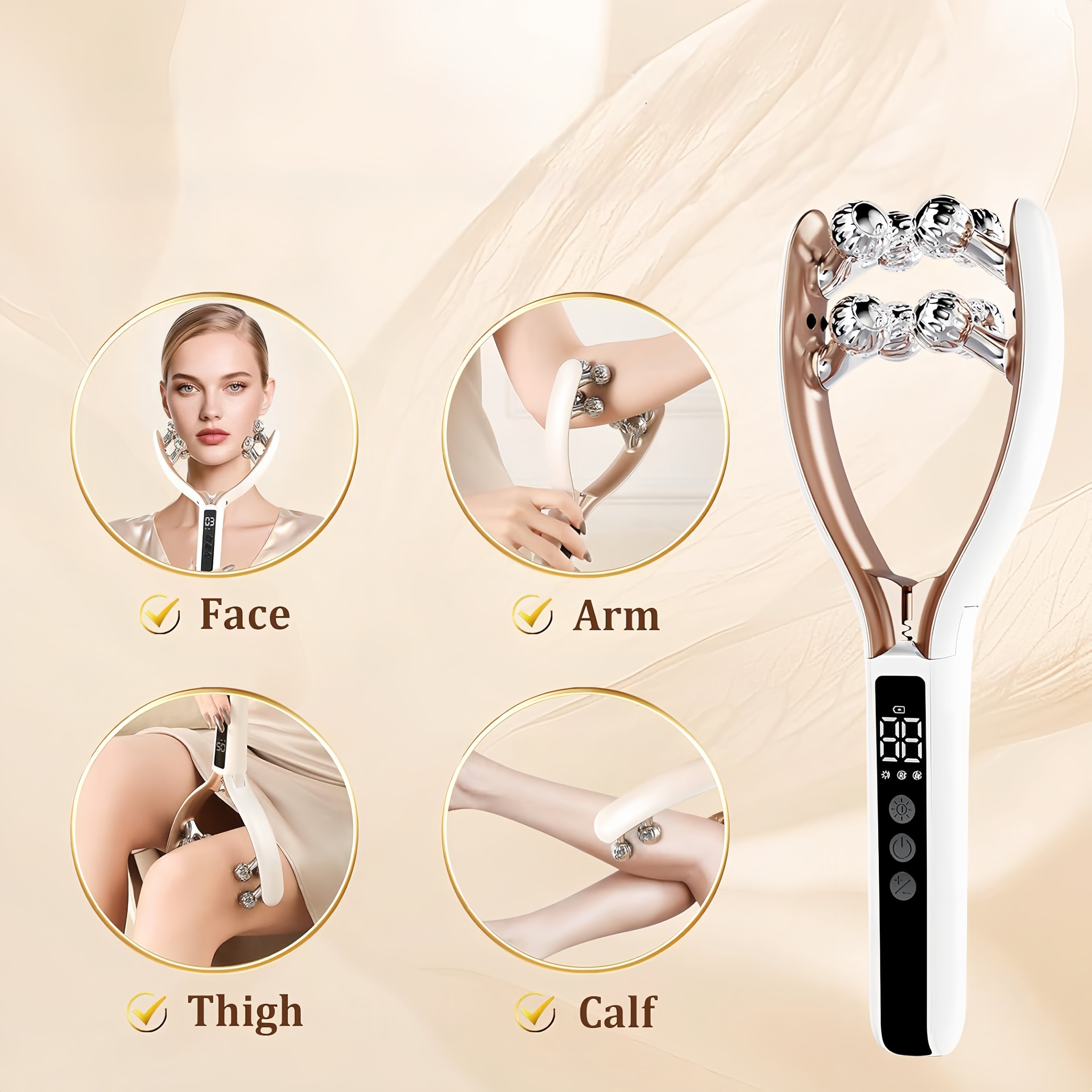 ✨Wireless Facial Massager – Skin Lifting & Puffiness Reducer